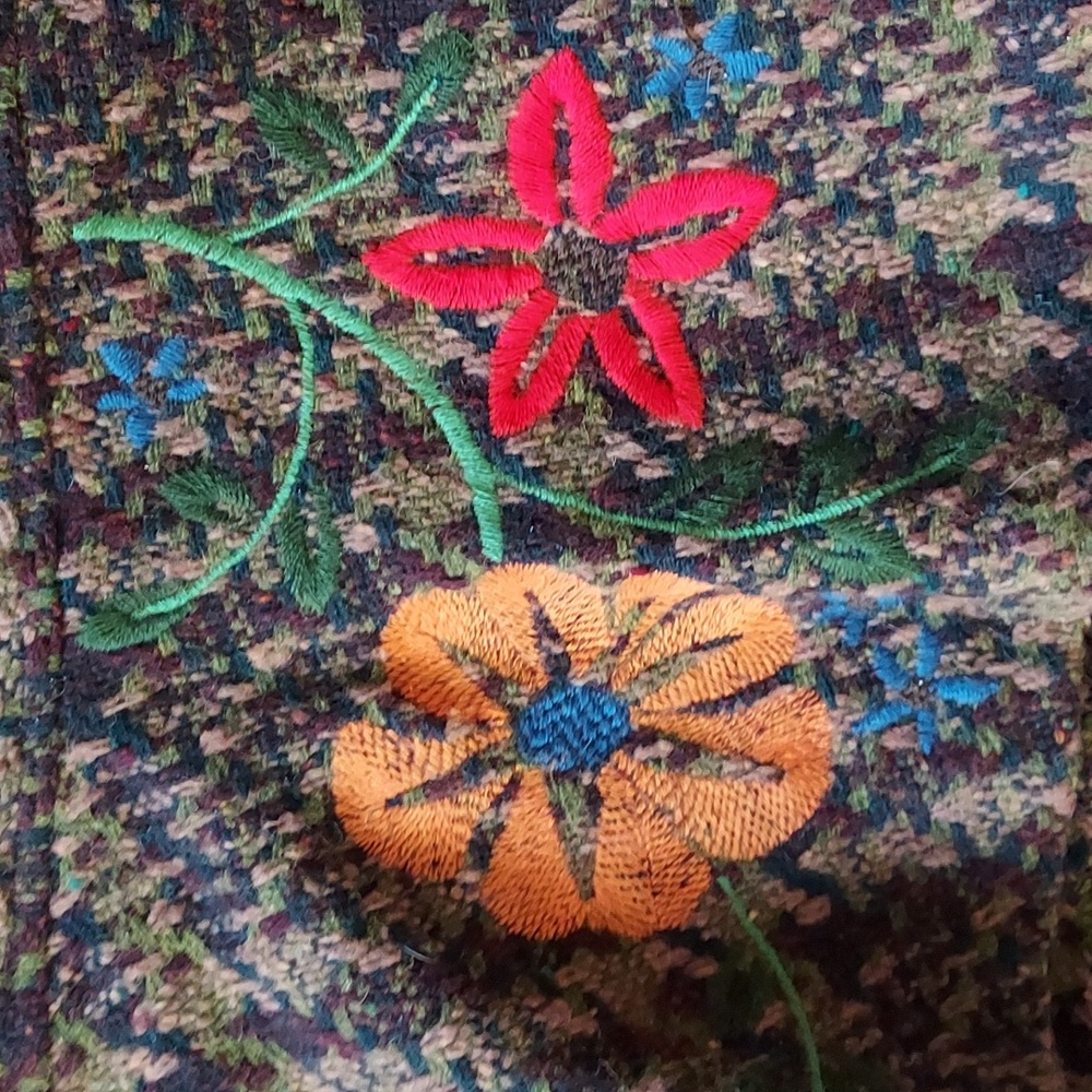 Embroidered Brown Skirt  OILILY - Picture 2 of 7